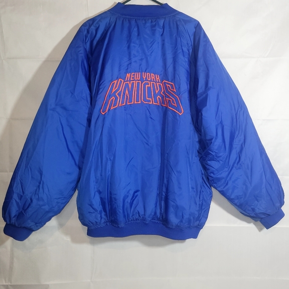 NY Knicks USG NBA Store Reversible Varsity Jacket size 3XL - Picture 4 of 13